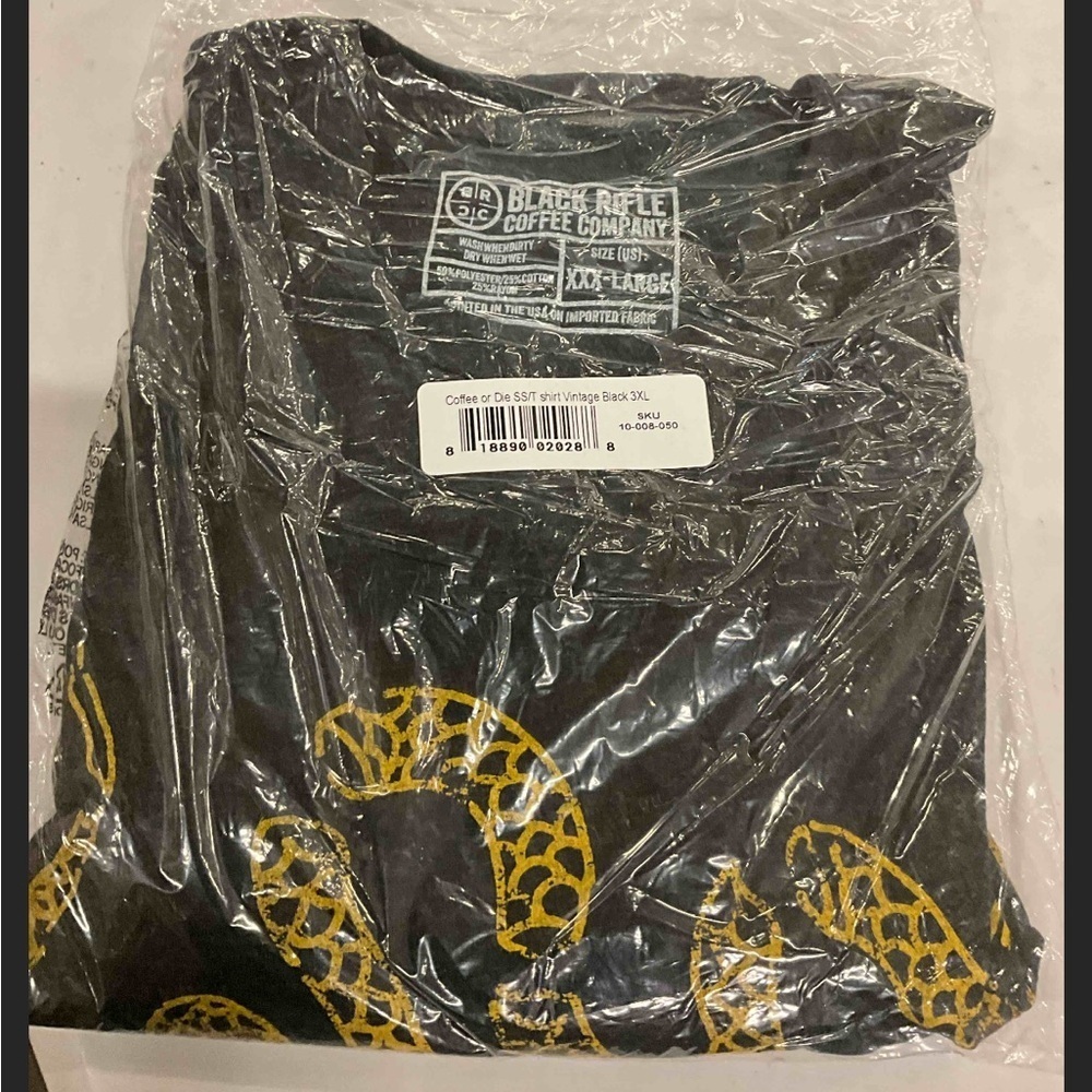 NIP Black Rifle Coffee Company Coffee or Die Tshirt - Picture 3 of 3